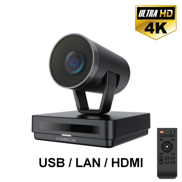 Weitwinkel Konferenz Kamera UHD mit HDMI, USB, LAN 