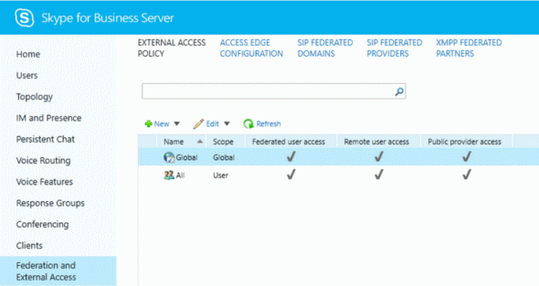 Starleaf Cloud Federated mit Skype Business Lync