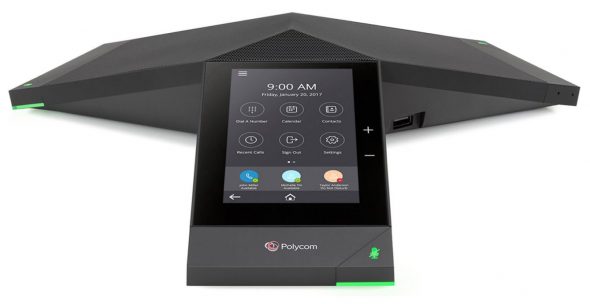 Konferenztelefon Polycom Trio8500 IP in Konferenzräumen