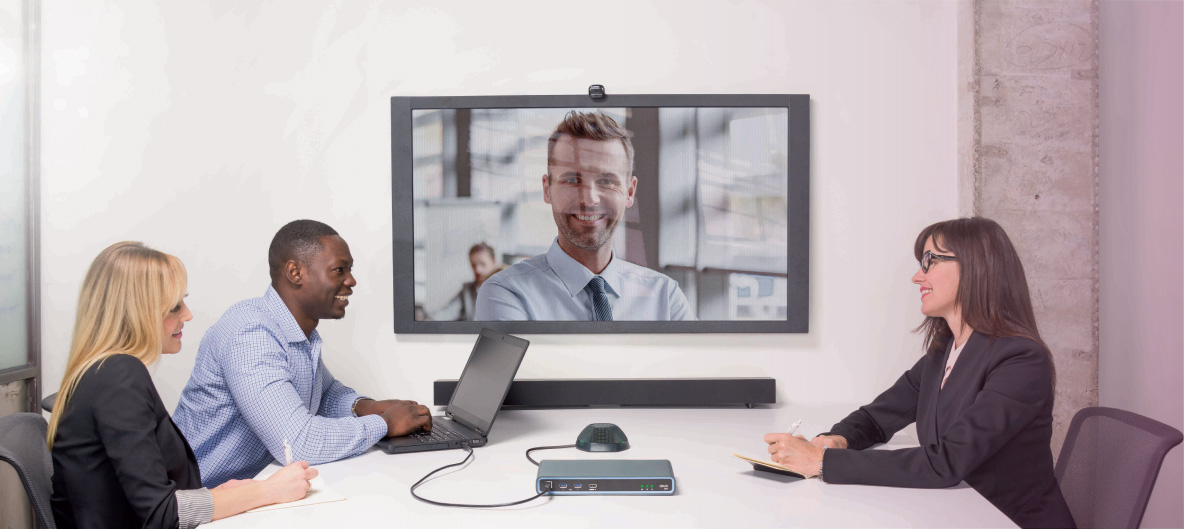 Konferenzraum Videokonferenz System mit Mikrofone für Cisco WebEx