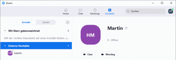 Zoom Rooms Online-Meetings starten